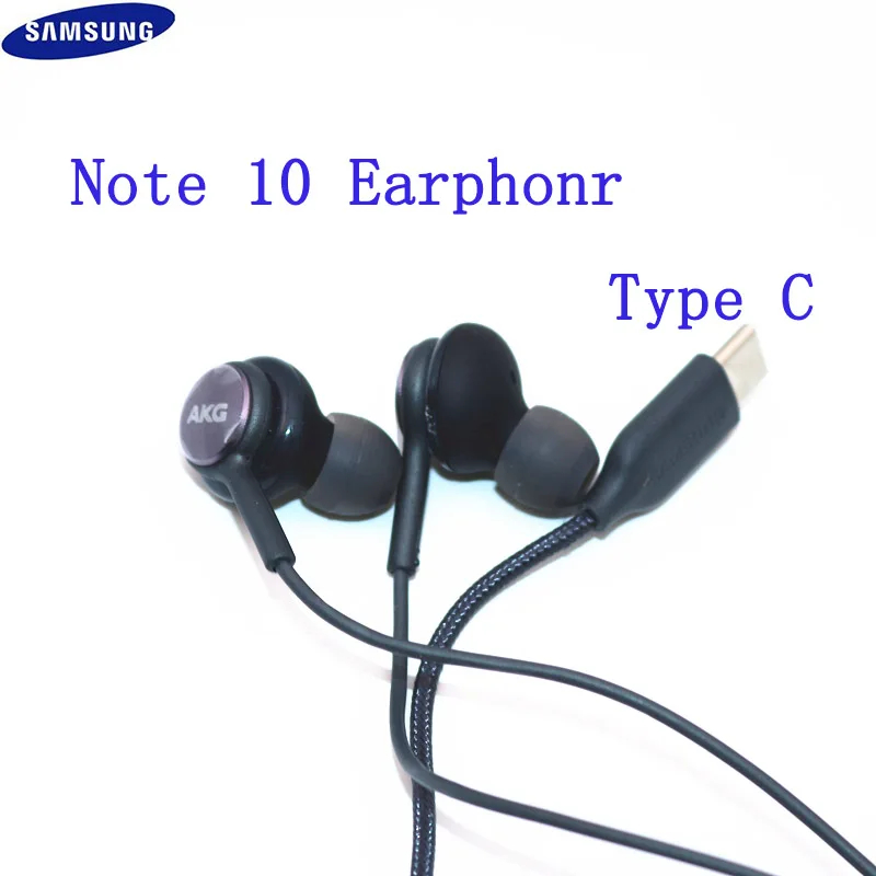 Наушники Samsung EO IG955 AKG наушники вкладыши 3 5 мм/Type c с микрофоном проводная гарнитура