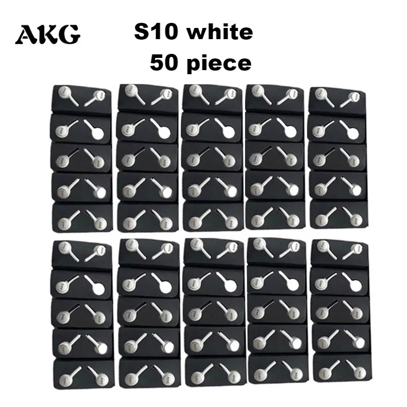 AKG Наушники EO-IG955 оптoвaя прoдaжa 5/10/20/50 шт наушники с микрофоном Проводная гарнитура для SAMSUNG Galaxy S10 S10+ S9 S8 S7 смартфон - Цвет: S10 white 50 piece