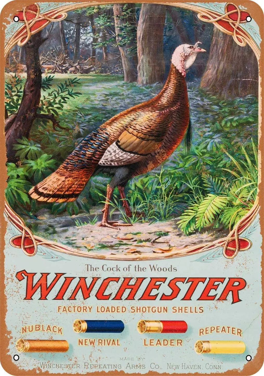 

Tin Sign 8x12 Inch But First Tea Vintage Look Metal Sign