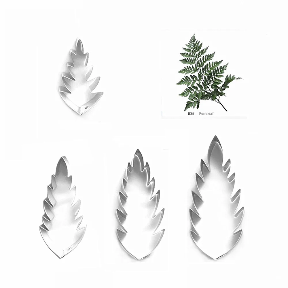 Ferm leaf fondant сахарные ножи для цветов украшения торта выпечки Полимерная глина