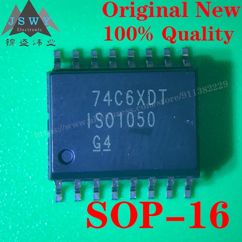5 шт. цифровой изолятор ISO1050DWR SOP 16 изолированный в CAN Xcvr Chip IC BOM|Интегральные схемы| |