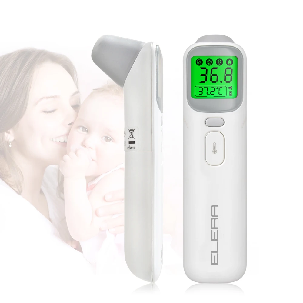 

ELERA Infrared Digital Thermometer Forehead Ear Body Fever Termometre Multi-function Non-contact Temperature Measurement Device