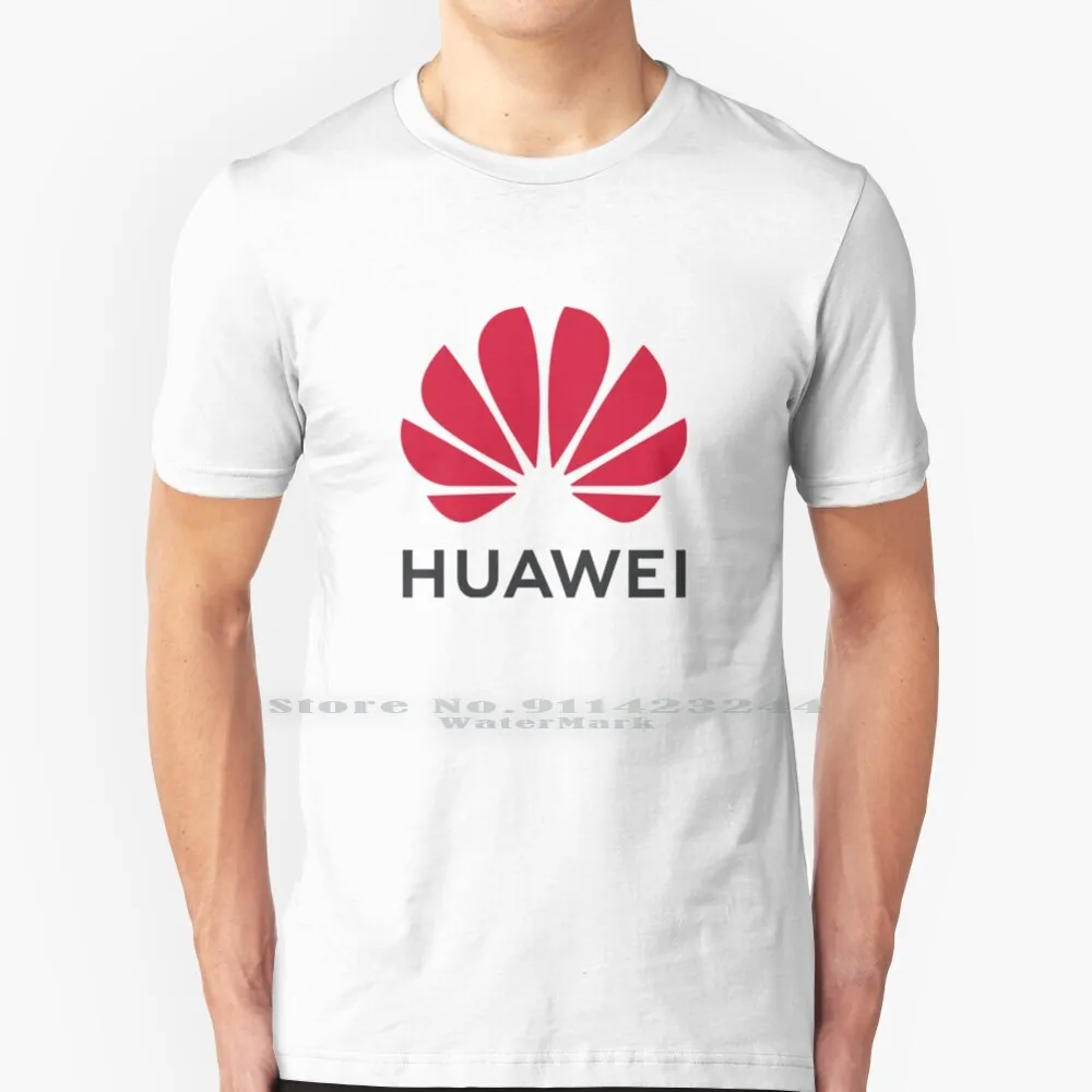 Футболка Huawei 100% чистый хлопок электронная торговля Tech Us Alibaba Sea Shopee Google Ant Tencent Baidu