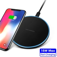 10W max Fast Wireless charger for Samsung S10 Note for iPhone Max Huawei P30 Pro Xiaomi 10W Charging Pad