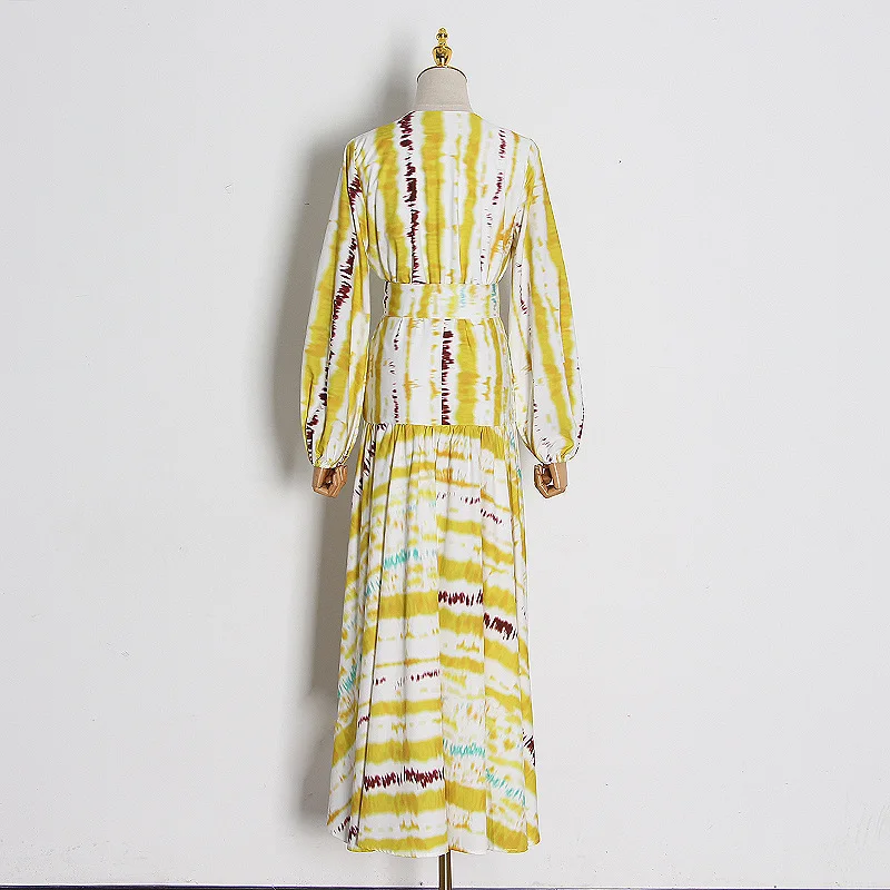 

Long Dress Top Quality Long Sleeve Women Elegnat V-Neck Night Club Banquet Evening Party Dress Sexy Dresses Vintage