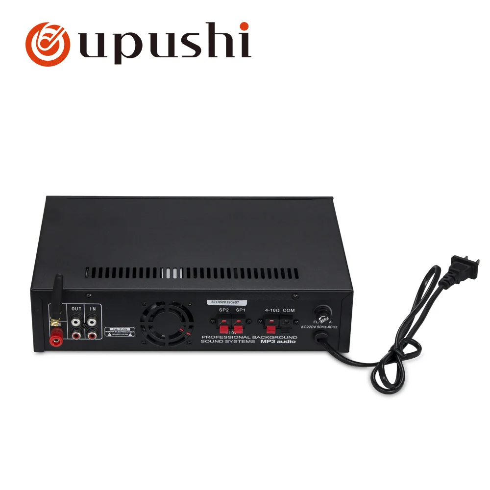 Oupushi MP-2050U-II система общественного адреса Профессиональный Усилитель постоянного давления контроль мобильного телефона USB карта воспроизведения музыки