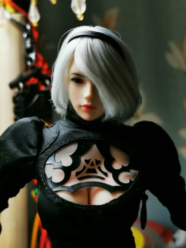 Super Duck SET015 1/6 NieR: Automata 2B Sculpt одежда Phicen S04B|Игровые фигурки и трансформеры| |