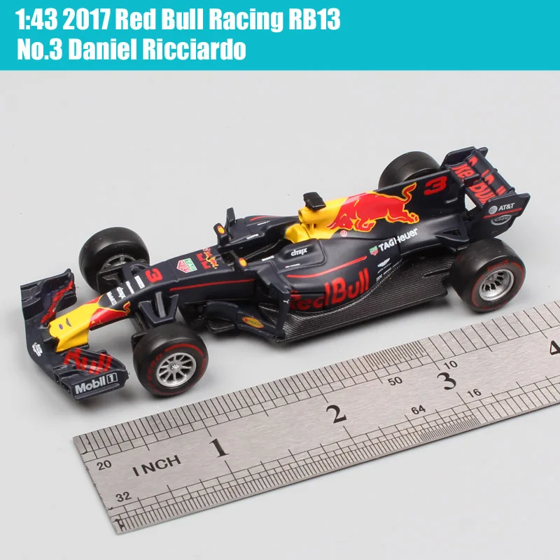 RB13 no3 Daniel 1/43 масштаб bburago SF90 No#16 Charles Leclerc No#5 Sebastian SF71H SF70H RB14 Diecasts& Toy Vehicles гоночный автомобиль модель дети - Цвет: RB13 no3 Daniel