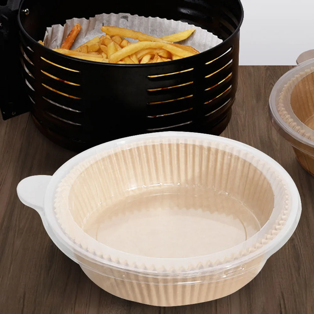 

Air Fryer Steamer Liners Oven Oil Papers Foil Non-Stick Steaming Basket Mat Barbecue Baking Utensils for Kitchen Cooking Tools