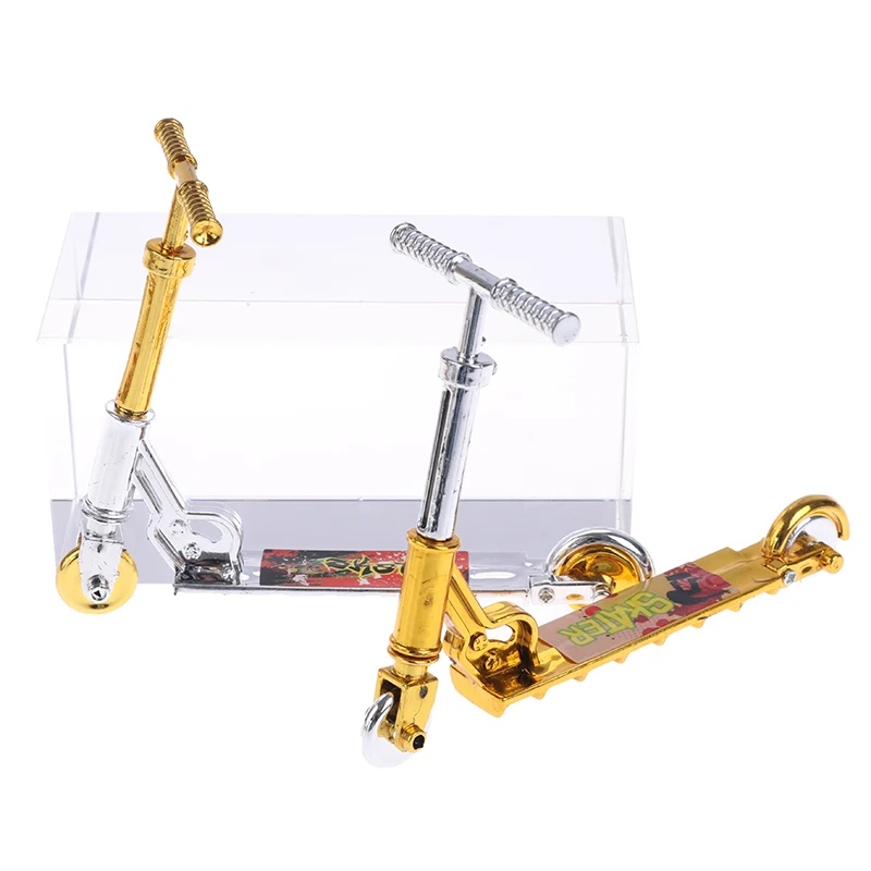 

1PC Mini Scooter Two Wheel Scooter Children's Educational Toys Finger Scooter Bike Fingerboard Skateboard New~