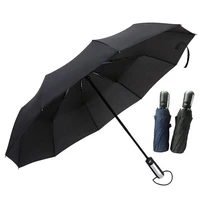 wind resistant folding automatic umbrella rain women auto luxury big windproof umbrellas rain for men black coating parasol