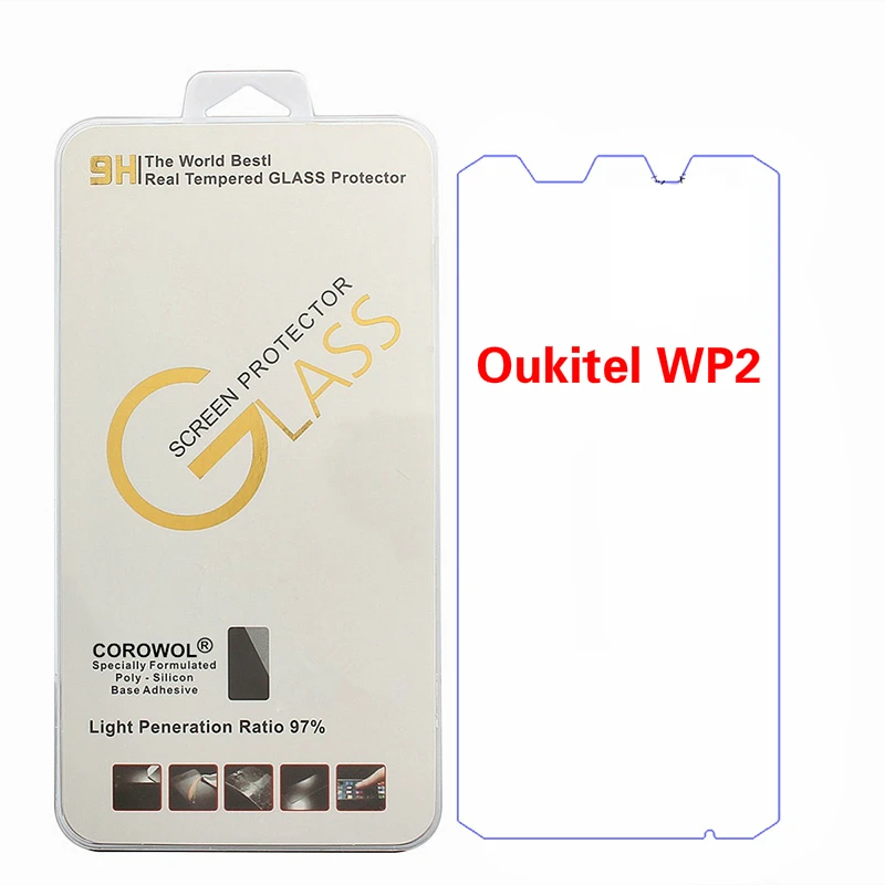 Для Oukitel WP2 WP 2 закаленное стекло оригинальная Премиум 2.5D Защитная пленка для