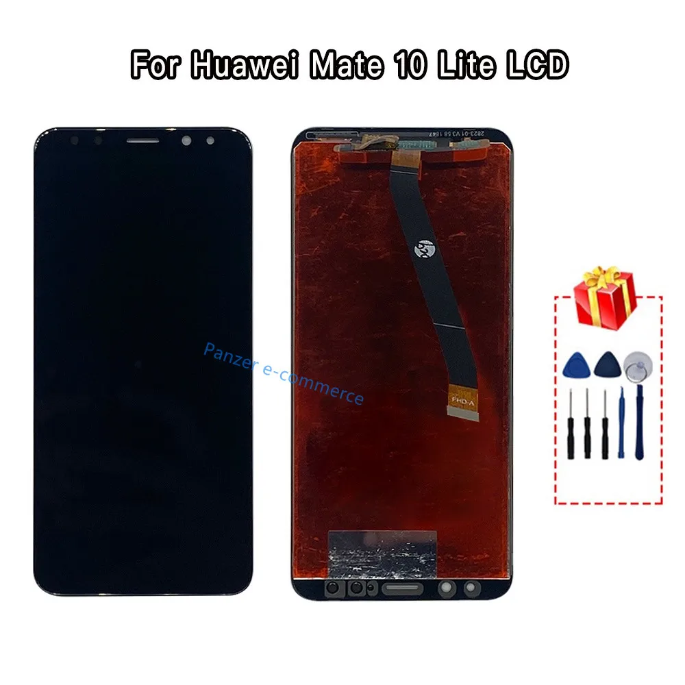 

5.9 "per Huawei Mate 10 Lite Display LCD Touch Screen Digitizer Assembly per Huawei Nova 2i RNE-L21 parti di ricambio LCD