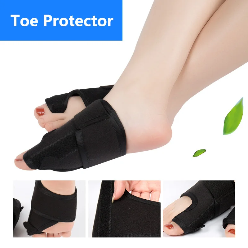 1 пара фиксатор для пальцев ног мягкий протектор большого пальца мягкая подушка