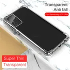 Прозрачный силиконовый мягкий чехол для Samsung Galaxy S21 Ultra S20 FE Note 20 10 9 S10 Lite S8 S9 Plus S 21, противоударный чехол для телефона