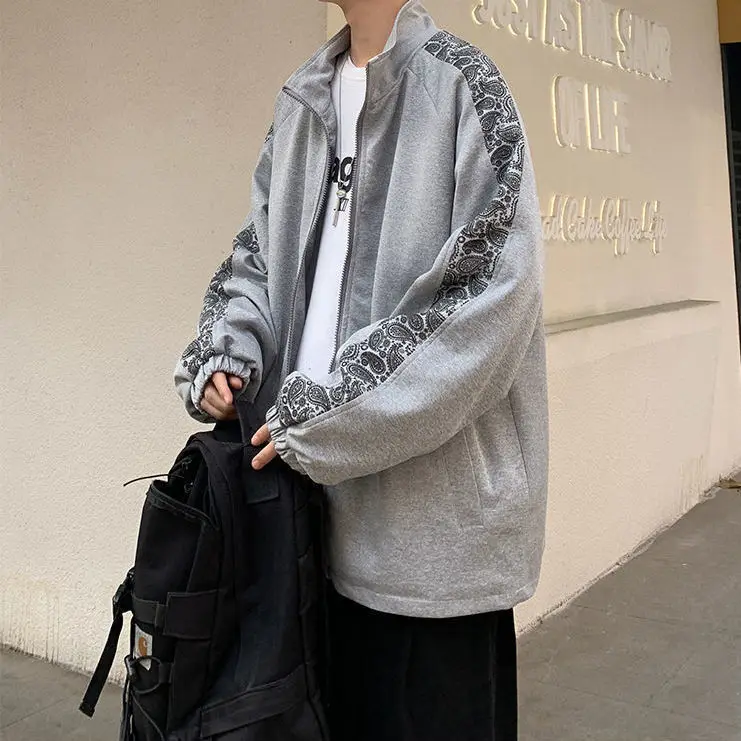 

New stand collar Baseball Jacket for men in spring and Autumn