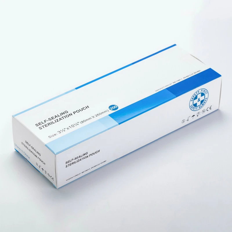 200 шт./кор. одноразовые стерилизации медицинский стерильный пакет мешки с защитой