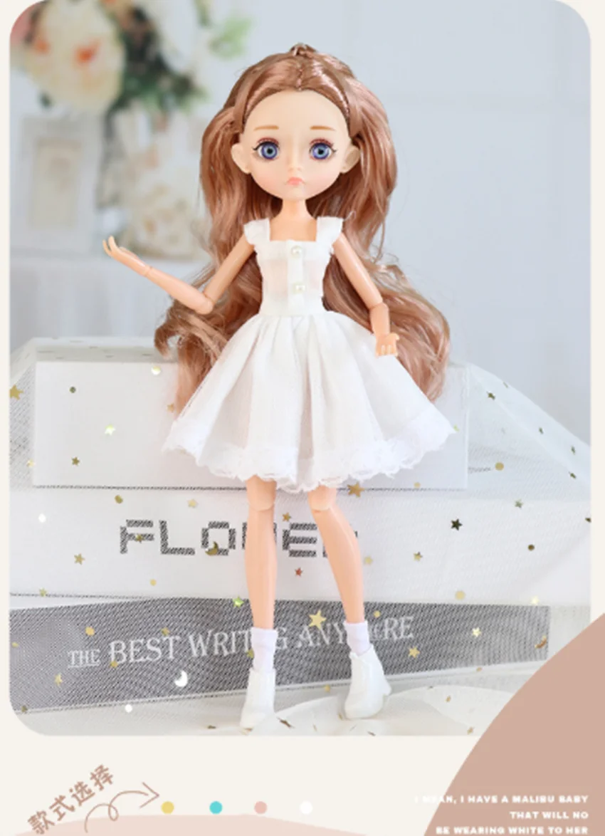 

Dress up BJD doll set gift box doll princess girl toy doll set children gift box