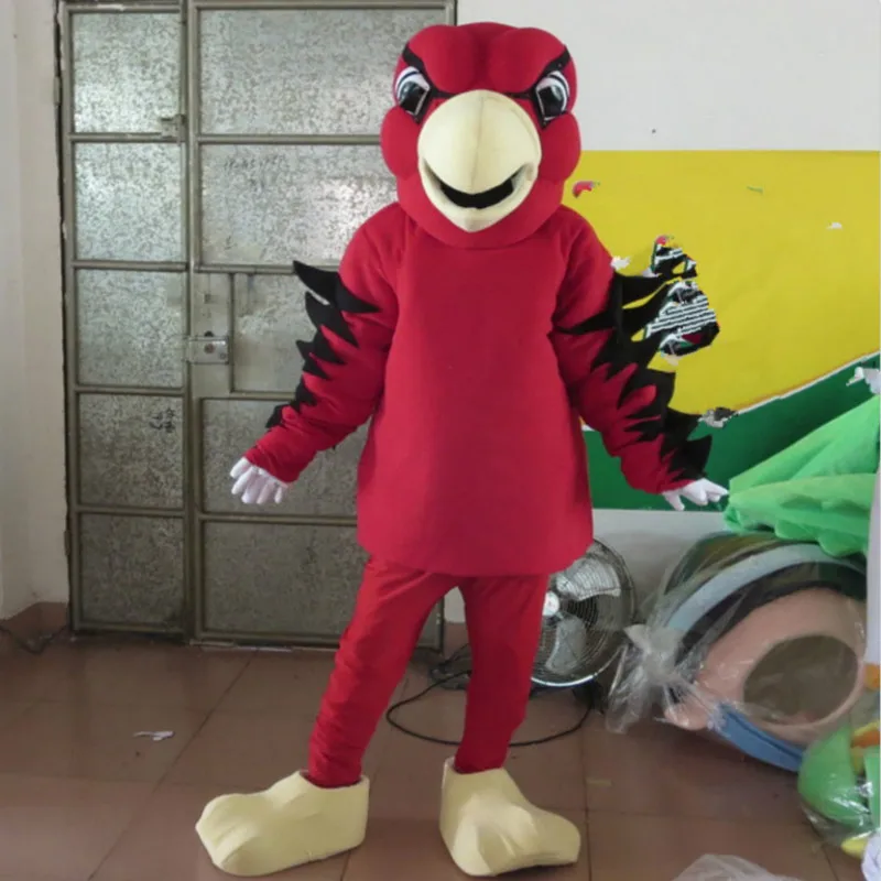 Лысый орел-талисман костюм Косплэй пушистый Вечерние игры Фурсьют с персонажами