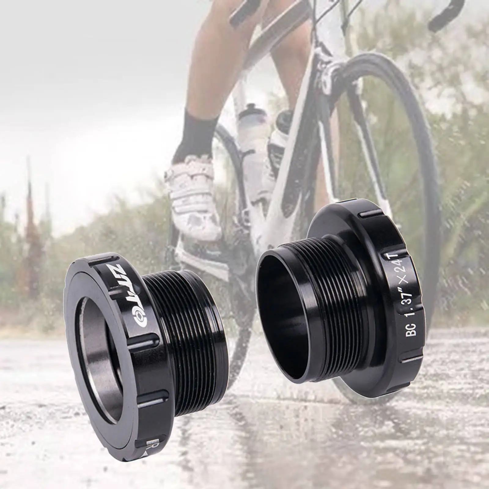 

1 Set MTB External Bearing Bottom Brackets BB Road Bike Cycling BSA30 Sturdy for BB386 Crankset Fit 30mm Axle Tool Mountain Bike