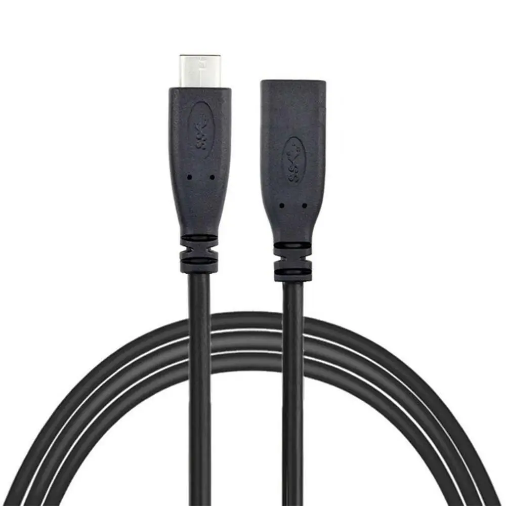 Тип USB C кабель-удлинитель 3 1 данных видео кабель USB-C мужского и женского пола
