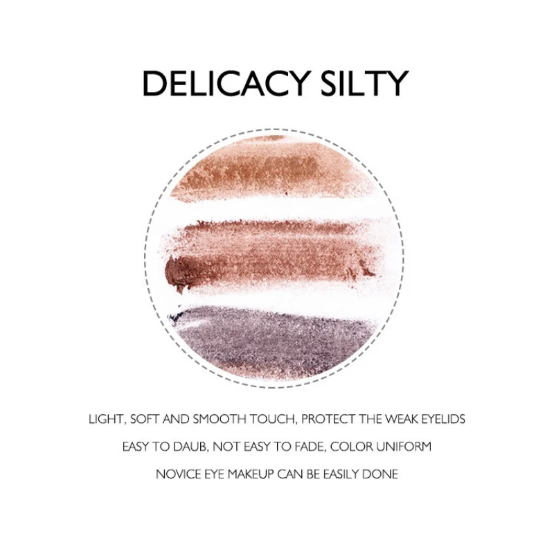 Shimmer Matte Powder тени для век 12 цветов Палитра теней для век водостойкая пятнистая долговечная легкая в цвете