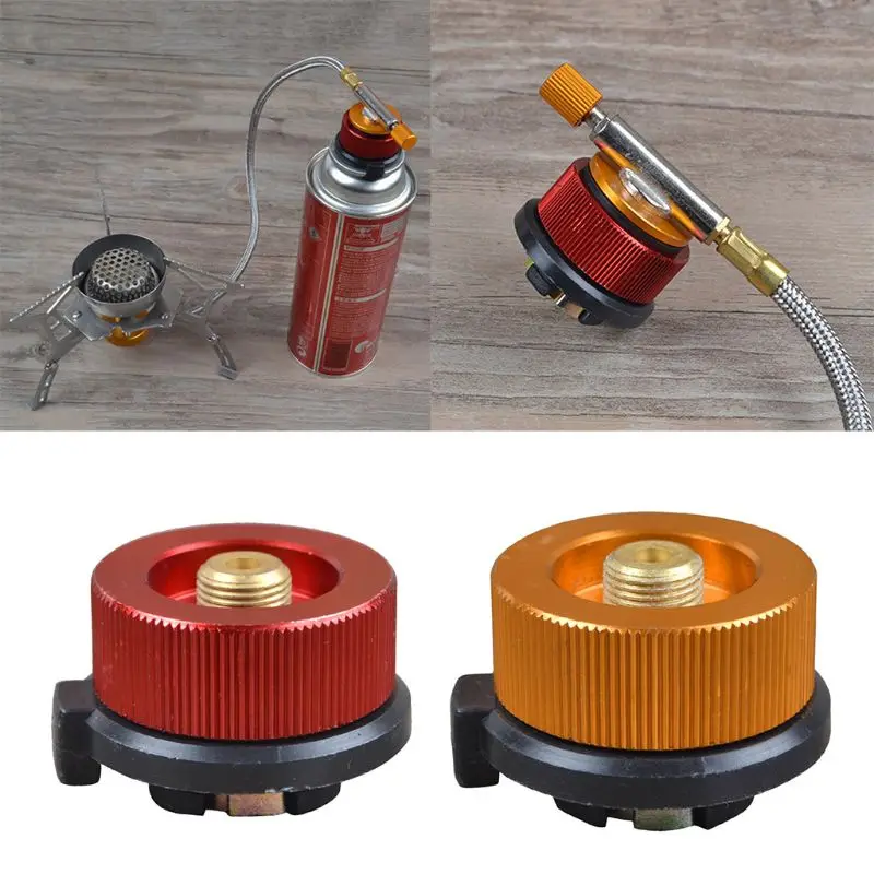 Camping Stove Burner Adaptor Conversion Outdoor Valve Connectors Gas Adapter M89D | Спорт и развлечения