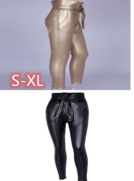 2021 шикарные брюки-карандаш с высокой талией женские длинные брюки из