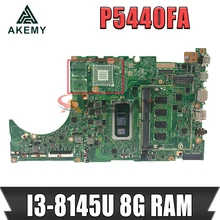 original P5440FA mainboard P5440 P5440F P5440FA 8GB RAM I3-8145U CPU for asus laptop motherboard