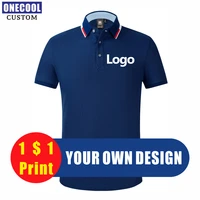 8 colors polo shirt custom logo embroidery clothing new fashion men and women tops print personal design text onecool 2021