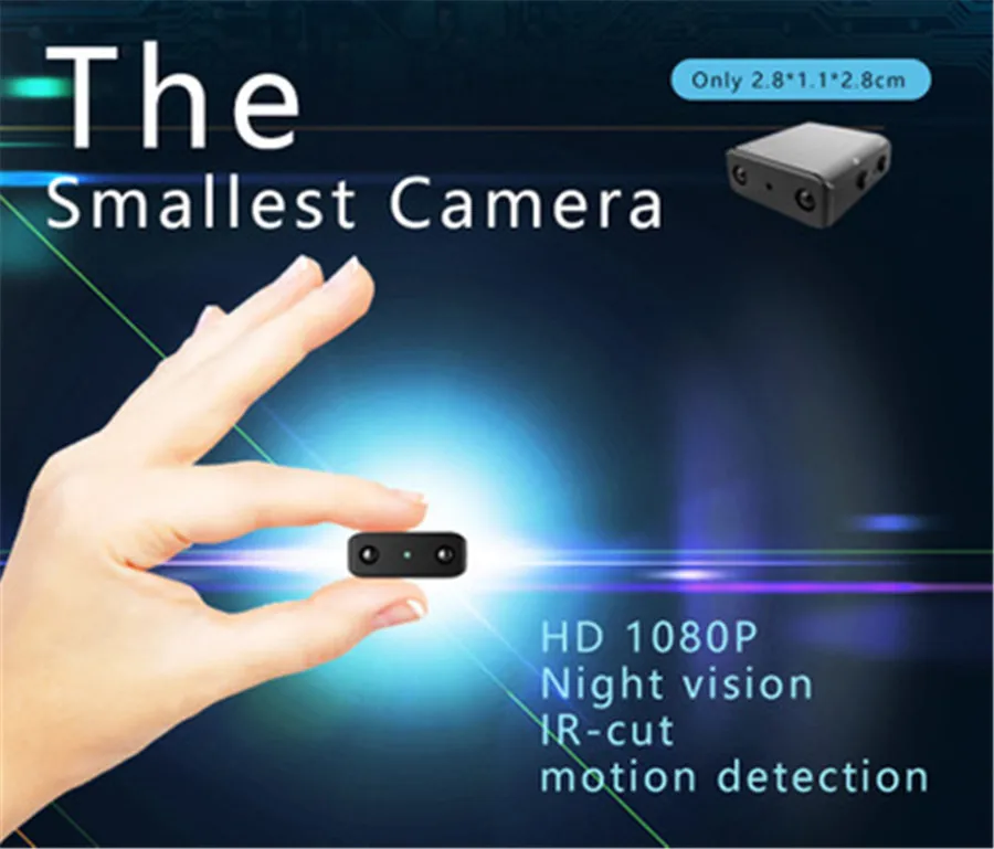 

XD mini camera Smart infrared night vision sports camera 1080P HD camera cross-border hot sale