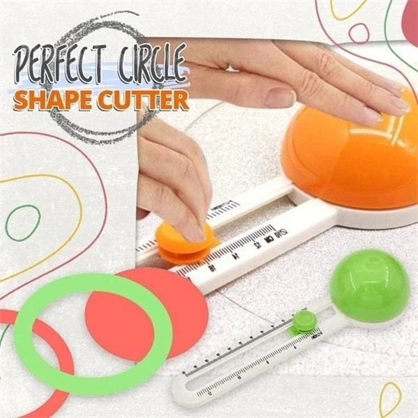 

Perfect Circle Shape Cutter Handicraft Office Supplies A4 Paper Round Cutting Knife Patchwork Compass Circle Scrapbooking DIY