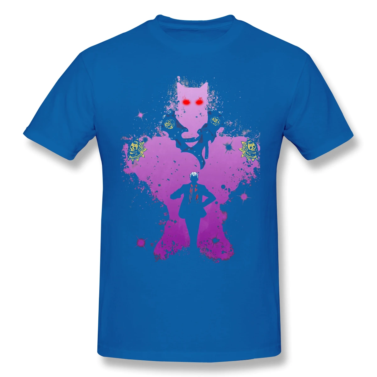Новая летняя футболка Yoshikage Kira Bite The Dust хлопковая Футболка jojo Необычные