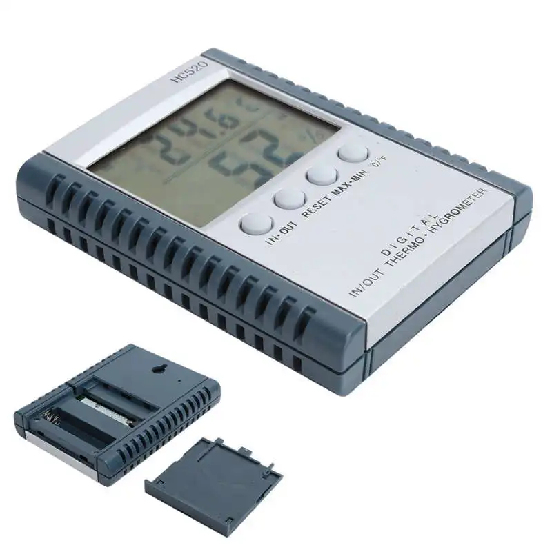 

Temperature Humidity Measurement LCD Digital Thermometer Hygrometer Digital Temperature Humidity Tester Meter Indoor Outdoor