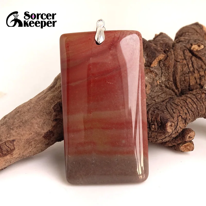 

Fashion Natural Picasso Jasper Pendant Beads Diy Semiprecious Stone Jewelry Necklace Jewelry Making Gem Accessory BC775