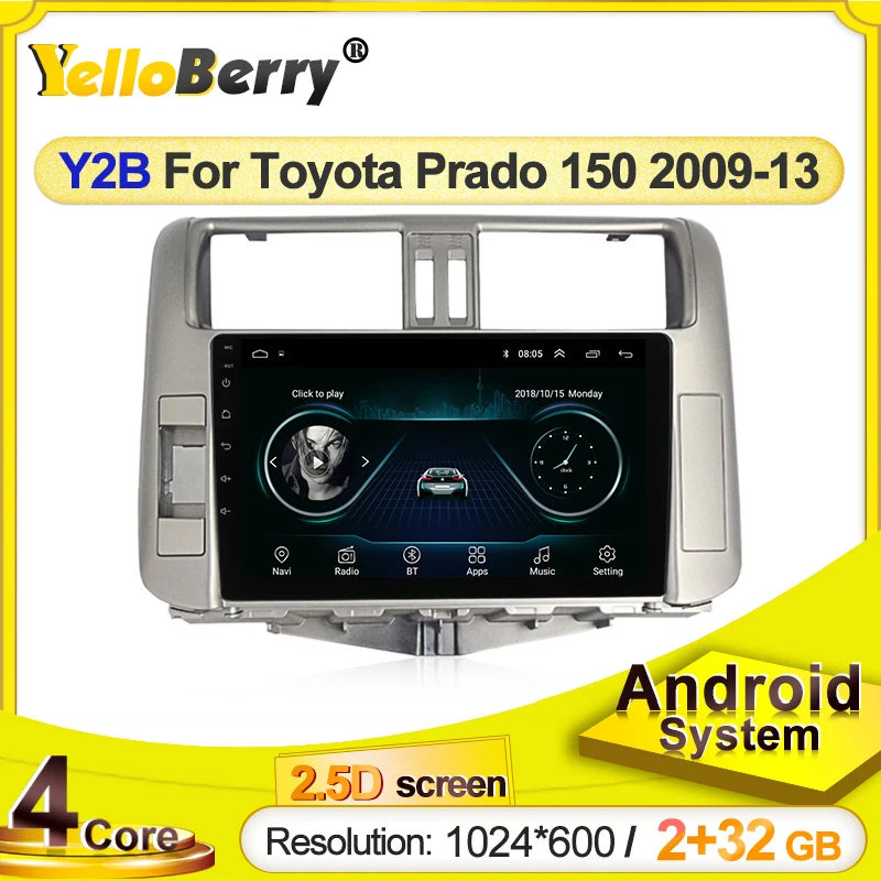 Автомобильное стерео радио для Toyota Land Cruiser Prado 150 2009 2013 автомобильное