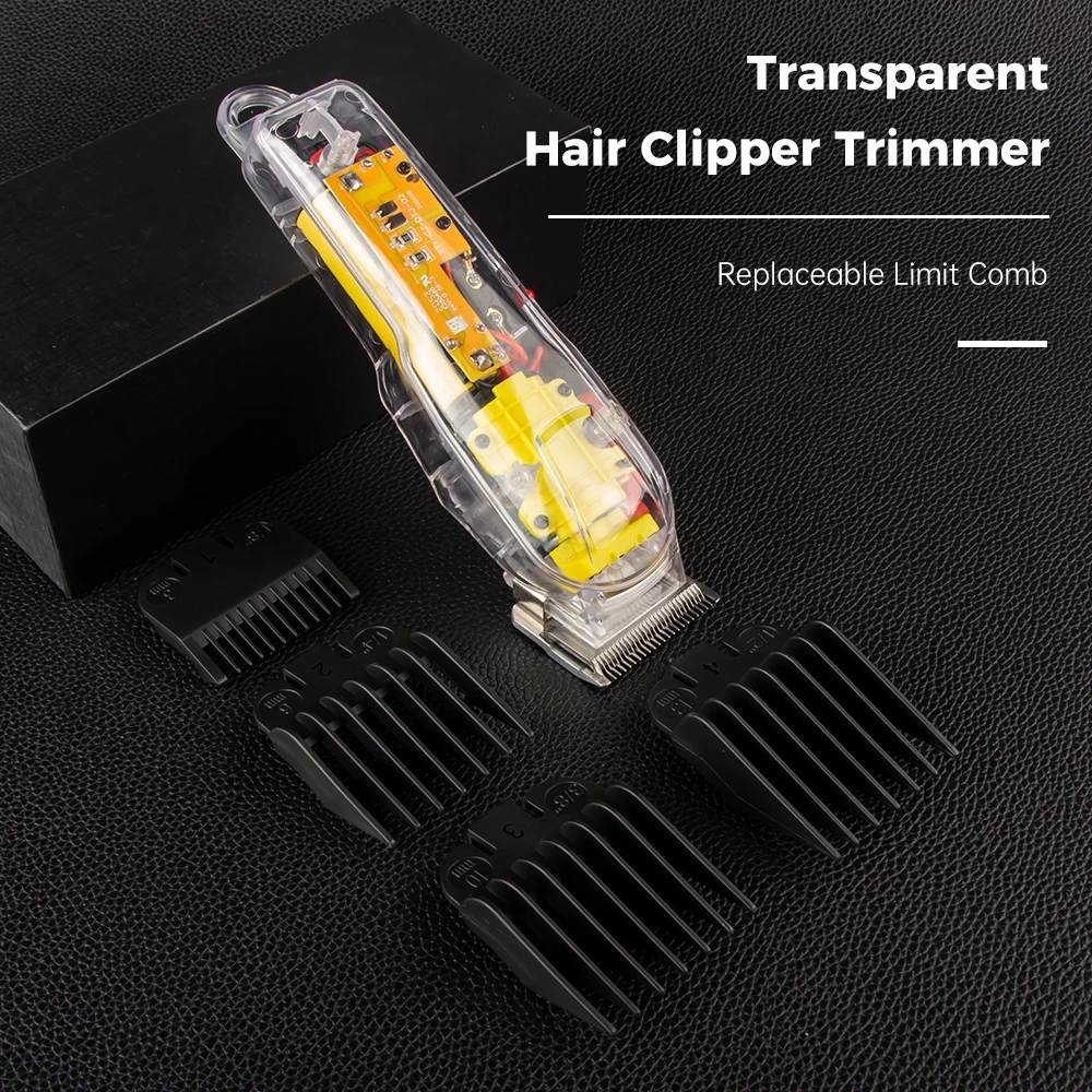 

CestoMen Barber Electric Clipper 6500 PRM Power Speed Design Quick Charging Trimmer With LImit Combs Charging Stand Haircut Tool