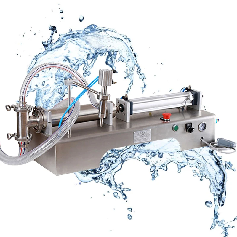 Полуавтоматическая пневматическая машина для наполнения шампунем и