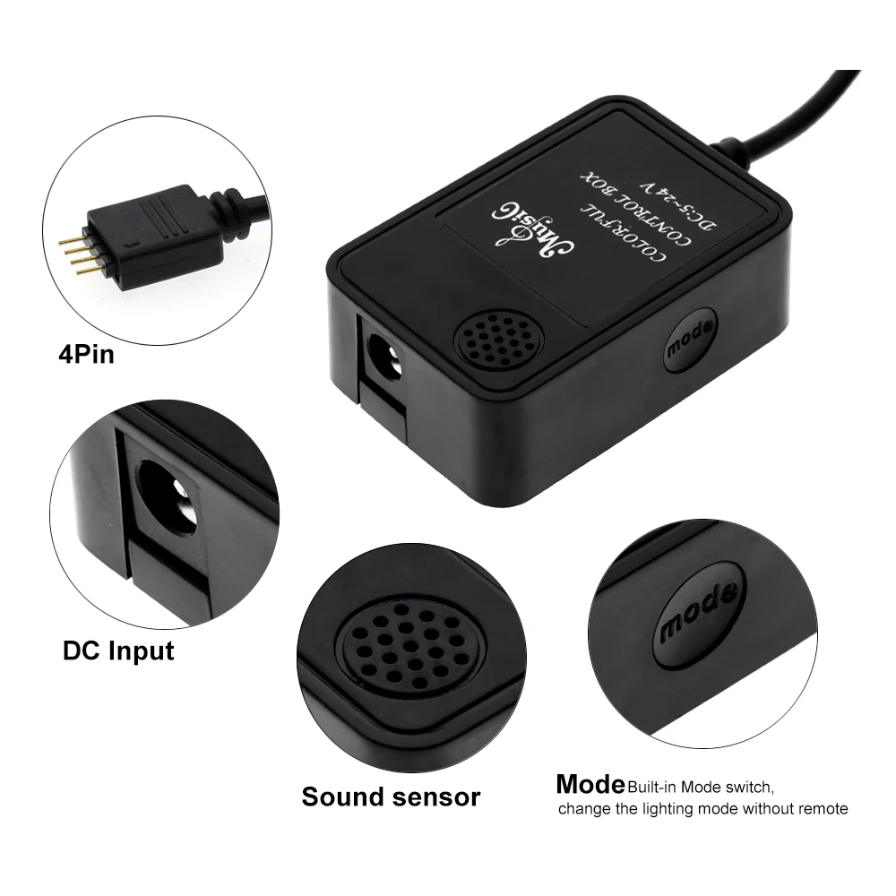 Светодиодный музыкальный радиочастотный контроллер 20 клавиш пульты