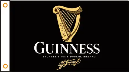 

Flag Guinness Banner 3ftx5ft 100% Polyester
