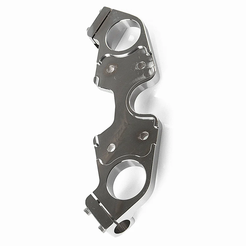 Тройное дерево передний конец верхний топ зажим для Suzuki Hayabusa GSXR1300 2008 2009 2010 2011 2012 2013 Хром