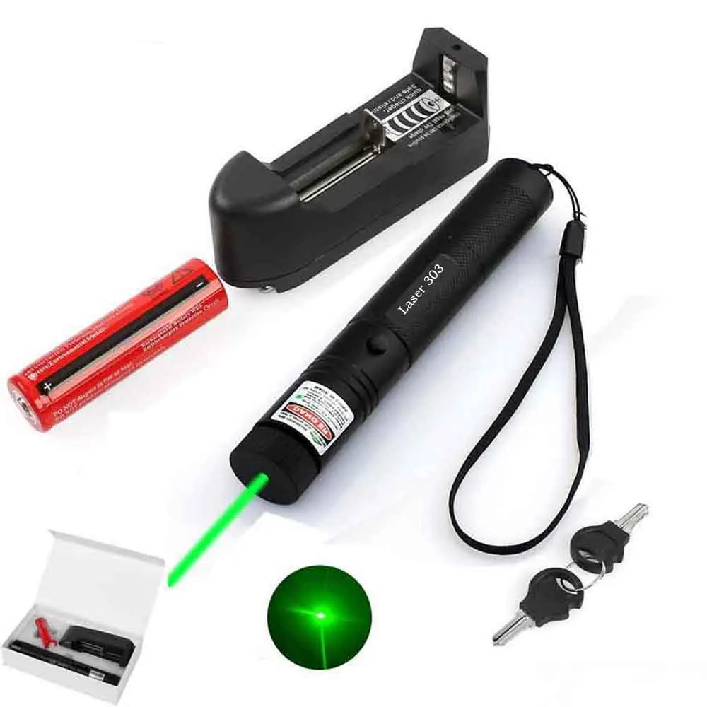 Green Laser Pointer lazer Sight Series Powerful Flashlight device 532nm 5mW range torch Point Starry High Quality | Электроника