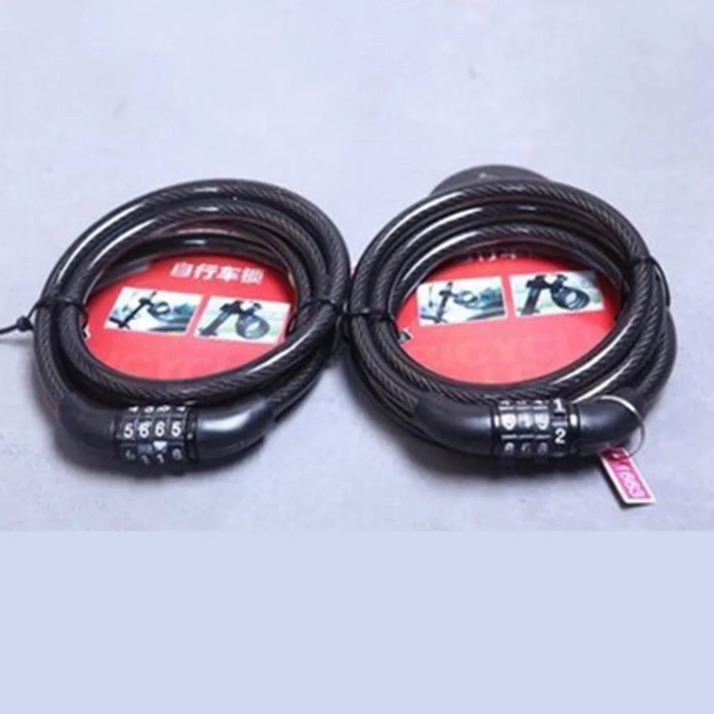 

Bicycle Lock Code Key Locks Bike Cycling Password Combination Security Steel Wire Locks Bicycle Accessories Hot Drop Shipping