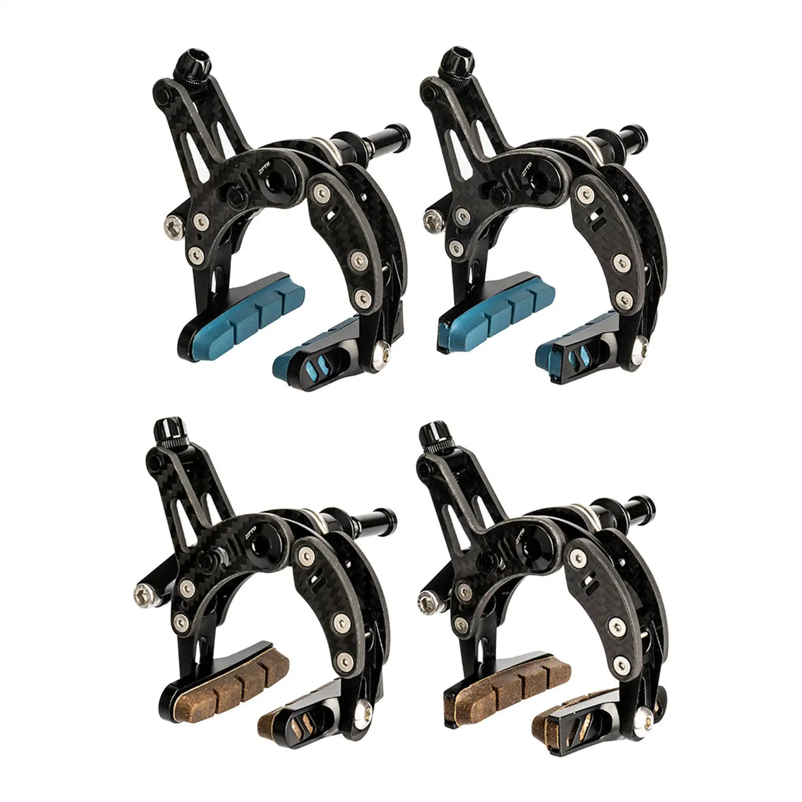 

1 Pair Bike Brake Caliper Road Bike Front & Rear C-Brake Caliper Set