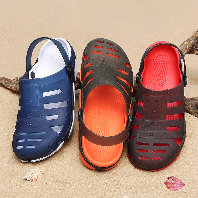 Мужские Пляжные шлепанцы для сада и пляжа Классические сандалии плавания