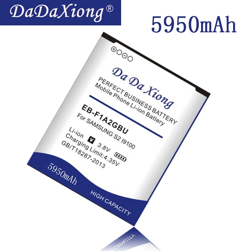 5950 мА/ч EB F1A2GBU батарея для Samsung Galaxy S2 i9100 9103 i9108 i9050 i9105 i9103 i9188 i9100g I777 B9062 батареи