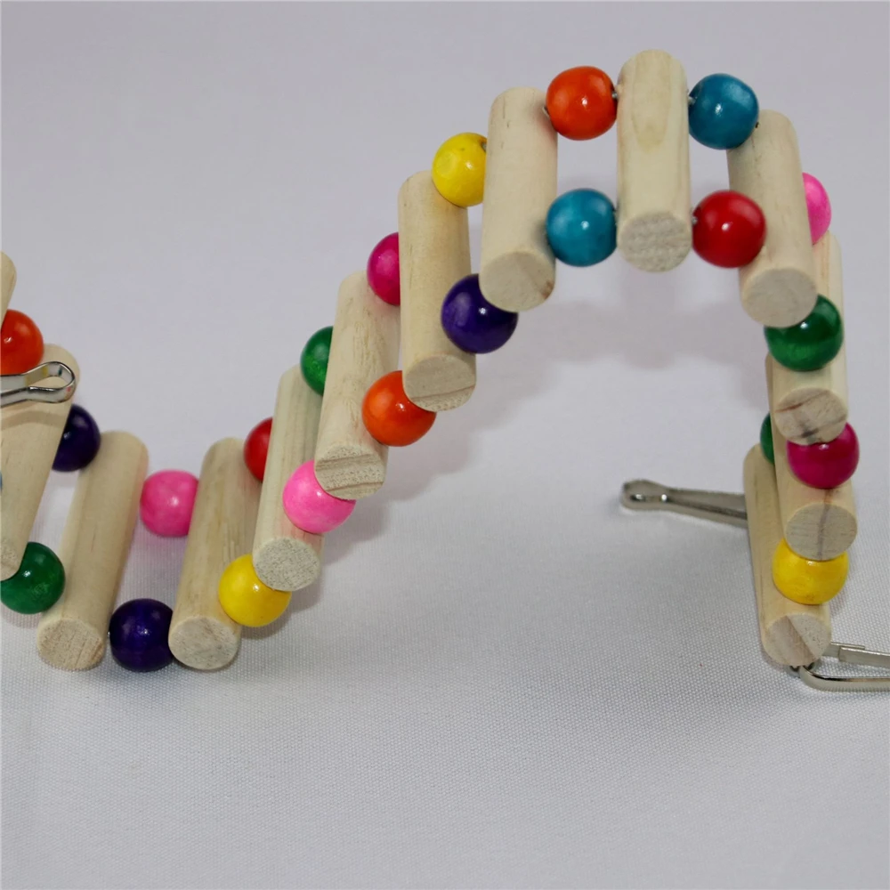 Woden лесенка качели гамак клетки для мелких животных птиц попугаев хомяка игрушки