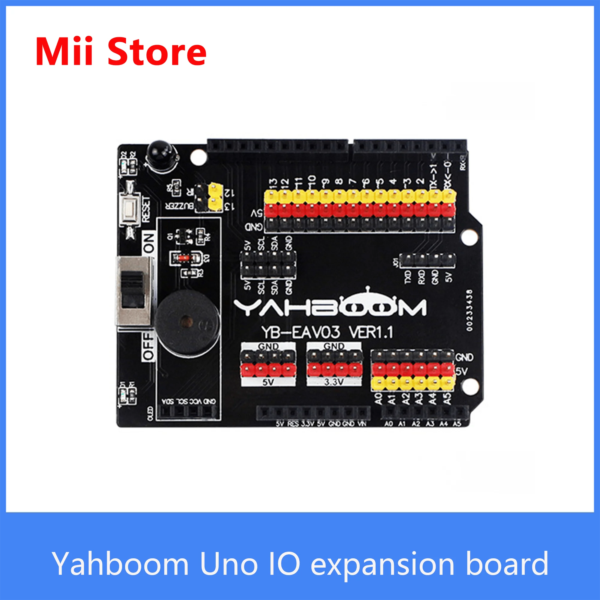 

New Arrival Yahboom IO expansion board shield circuit compatible with Arduino