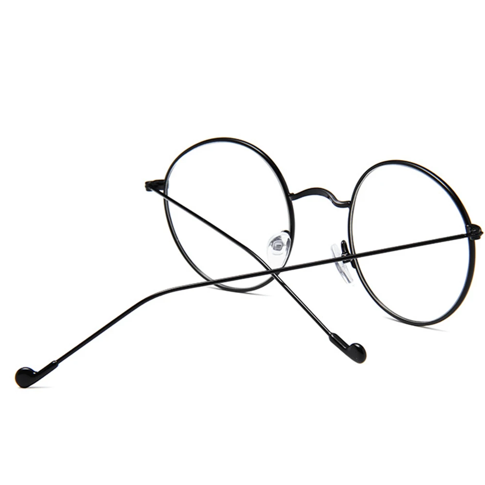 Женские очки в металлической оправе стиле ретро классические винтажные с