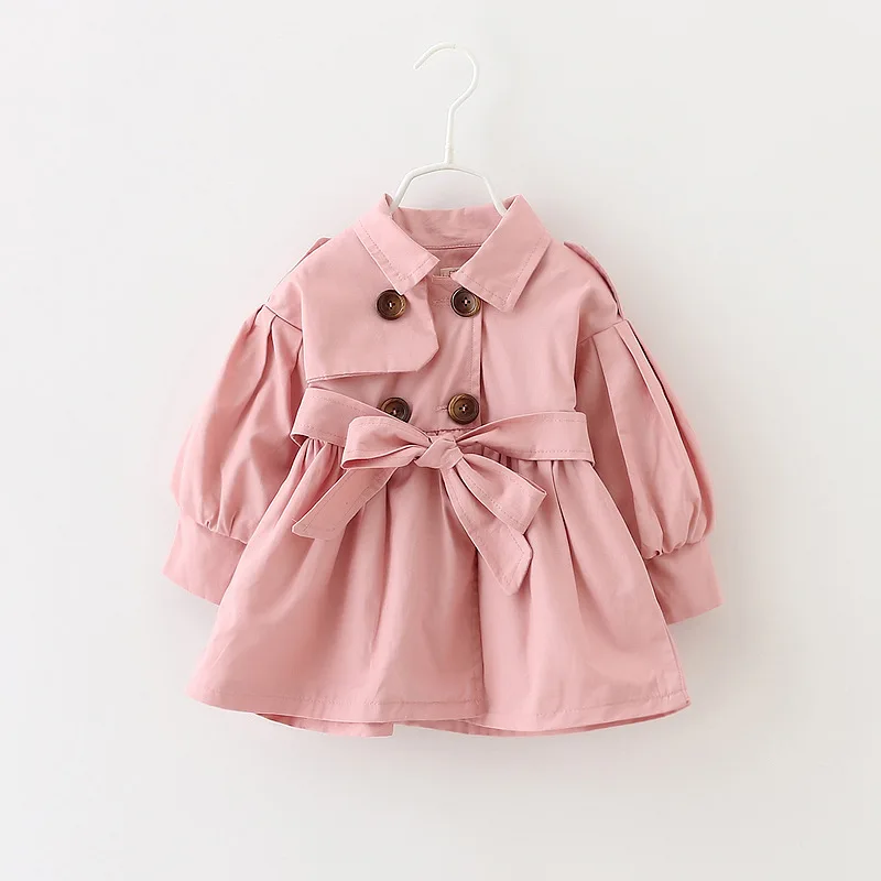 

Fashion 2020 Children Brand Wind Cardigan for Baby Girls Outerwear Spring & Fall Trend Style Princess Girls Jackets Kids Coat
